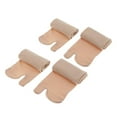 thumbnail image 5 of amagogo 3x2 Pairs Flip Flop Tabi Socks Toe Socks Sandals Slipper Nude 3 Pcs, 5 of 9