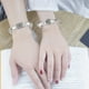 thumbnail image 3 of Pulsera de Acero Inoxidable para Pareja con Cierre de Seguridad., 3 of 4