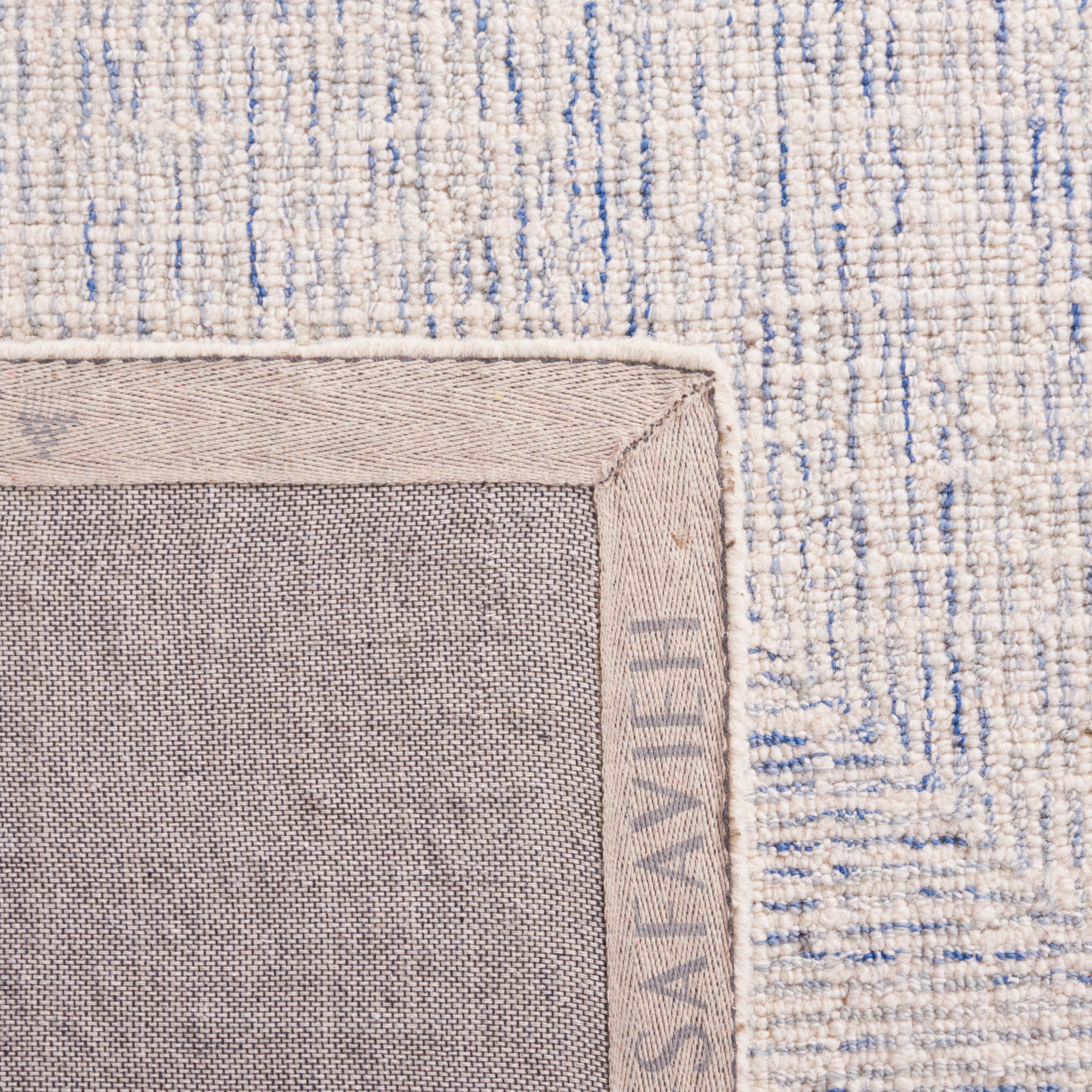 SAFAVIEH Abstract Cleto Abstract Area Rug, Blue/Ivory, 6' x 9'