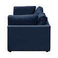 thumbnail image 5 of Rustic Manor Saniyah Navy Linen Sofa | 3-Seats, 5 of 9
