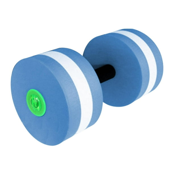 Aquatic Dumbbell Aquatic Barbell for Water Aerobics Workouts Pool Fitness Blue