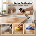 thumbnail image 5 of Beeswax Wood Polish Spray – 2026 Natural Furniture Cleaner & Restorer, Removes Scratches, Enhances Shine, Multi-Purpose for Wood Floors, Tables, Cabinets – Eco-Friendly (2PCS), 5 of 7