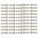 thumbnail image 1 of 50 piezas de boquillas resistentes para radios de bicicleta, boquillas decorativas para radios de rueda y protectores de radios 16mm 14G, 1 of 7