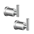 thumbnail image 2 of Wowow Towel Hook Brushed Nickel Robe hook for Bathroom, Heavy Duty Wall Hooks Kitchen Bathroom Hooks for Hanging Towels (2 Pack), 2 of 7