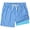 Blue Stripes, variant on REDESS Mens Swim Trunks with Liner, Mens Athletic Running Workout Shorts 6" Inseam, Sizes S-2XL