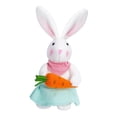 thumbnail image 1 of Conejito de Pascua de peluche, muñeco de conejo para festivales de Pascua para niños rábano, 1 of 9