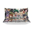 thumbnail image 3 of My Hero Academia Duvet Cover Set 3-Piece Bedding Set Soft Warm And Comfortable Soft Bed Set with 1 Duvet Cover And 2 Pillowcases for Bedroom All Season 102"x90", 3 of 7