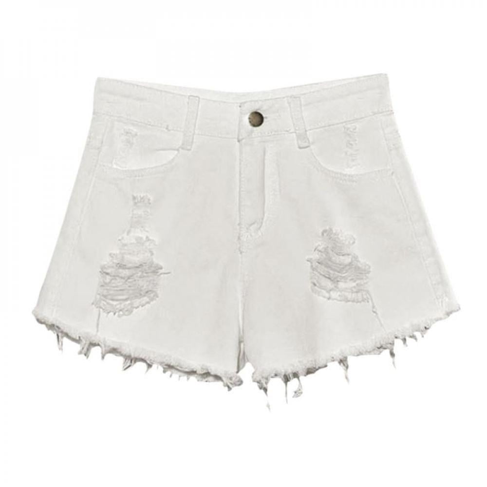 Brand Sale!Women Jean Shorts High Waist 