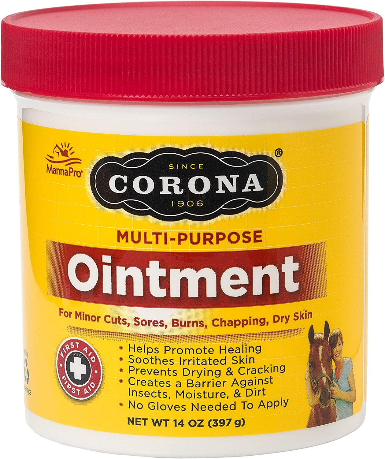 Corona Ointment For Horses LanolinBased Formula Helps Sooth