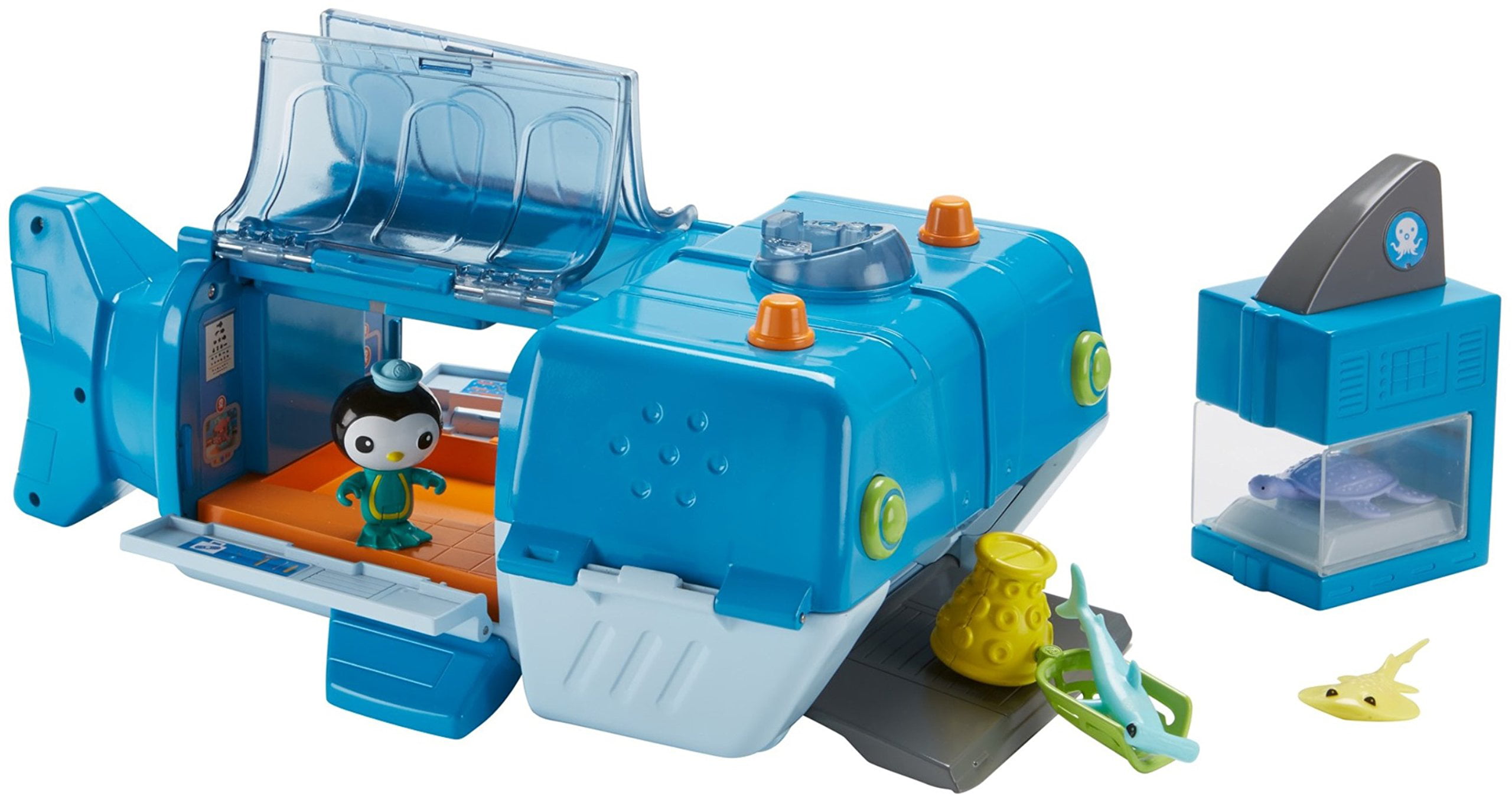 Fisher-Price Octonauts Gup-W Reef Rescue Playset With Accessories 