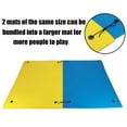 thumbnail image 6 of HALLOLURE 12.8*5FT/8.5*6FT Floating Water Pad Mat for Pool, Beach, Ocean, Lake, 3 Layer Floating Foam Fun Mat for Water Recreation and Relaxing,  Indoor carpet, 6 of 8