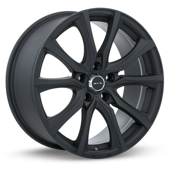 17x7.5 RTX Contour Matte Black Wheel 5x4.5 (40mm)