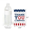 thumbnail image 3 of Big Dot of Happiness Happy Veterans Day - Patriotic Thank You Cards (8 count), 3 of 6