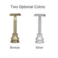 thumbnail image 3 of Manual Metal Shaving Kit with Razor Stand - Unisex Design, Silver/Bronze Color Options - Blade Not Included - Compact Size (Razor: 4.17x1.57in, Stand: 1.38x1.38in) - 180g Package Weight - Ideal, 3 of 6