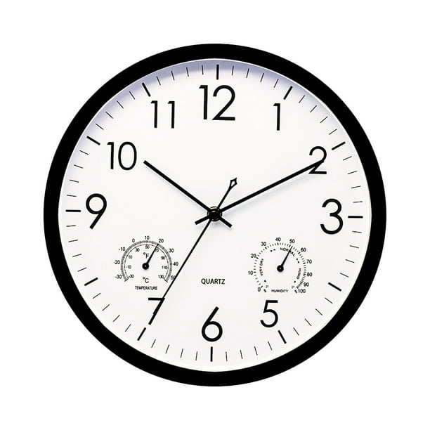 Outdoor Garden Retro Clock Waterproof Temperature Measurement