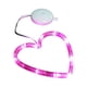 thumbnail image 2 of Lámpara De Cortina De Plástico Cortina de luces LED con forma de corazón y ventosas, 520 luces LED, ideal para San Valentín, fiestas, bodas, decoración colgante (rosa) JASKFLY, 2 of 9
