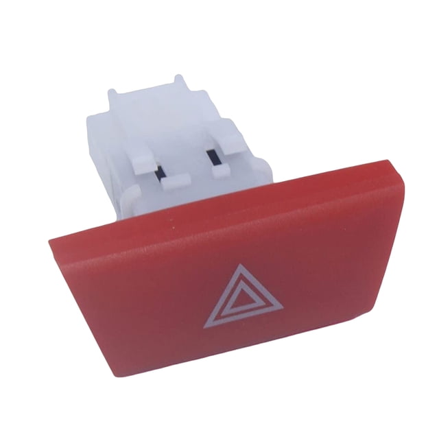 Speravity Botón de luz de advertencia de emergencia Indicador de control de luces intermitentes de emergencia Lámpara de alerta Reemplazo Vehículos, repuestos y accesorios Mis