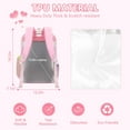 thumbnail image 2 of DAKIMOE Fashion Clear Backpack For School Women School Bookbag Heavy Duty Transparent Backpack, Clear Bookbag, 2 of 8