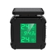 thumbnail image 2 of Tire Pressure Monitoring System Solar Charging Waterproof Motorcycle Tyre Alarm with Large LCD Screen 2 External Sensors, 2 of 4