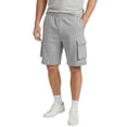 thumbnail image 3 of (2 pack) Turtle Bay New York Men’s Fleece Cargo Shorts, 6-Pocket Sweat Shorts with Drawstring Waist, 3 of 7