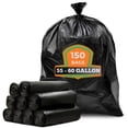 thumbnail image 1 of Bolsas de basura Veska 208-227 L (55-60 galones), resistentes, 150 unidades, 1 of 9