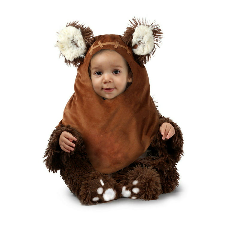 Girls Star Wars Newborn Wicket Ewok Costume Com - Diy Toddler Ewok Costume