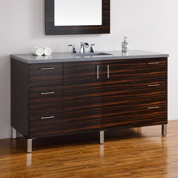 James Martin Metropolitan 60 in. Single Bathroom Vanity