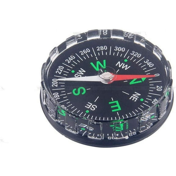 Professional Button Waterproof Compass for Military Navigation and Hiking