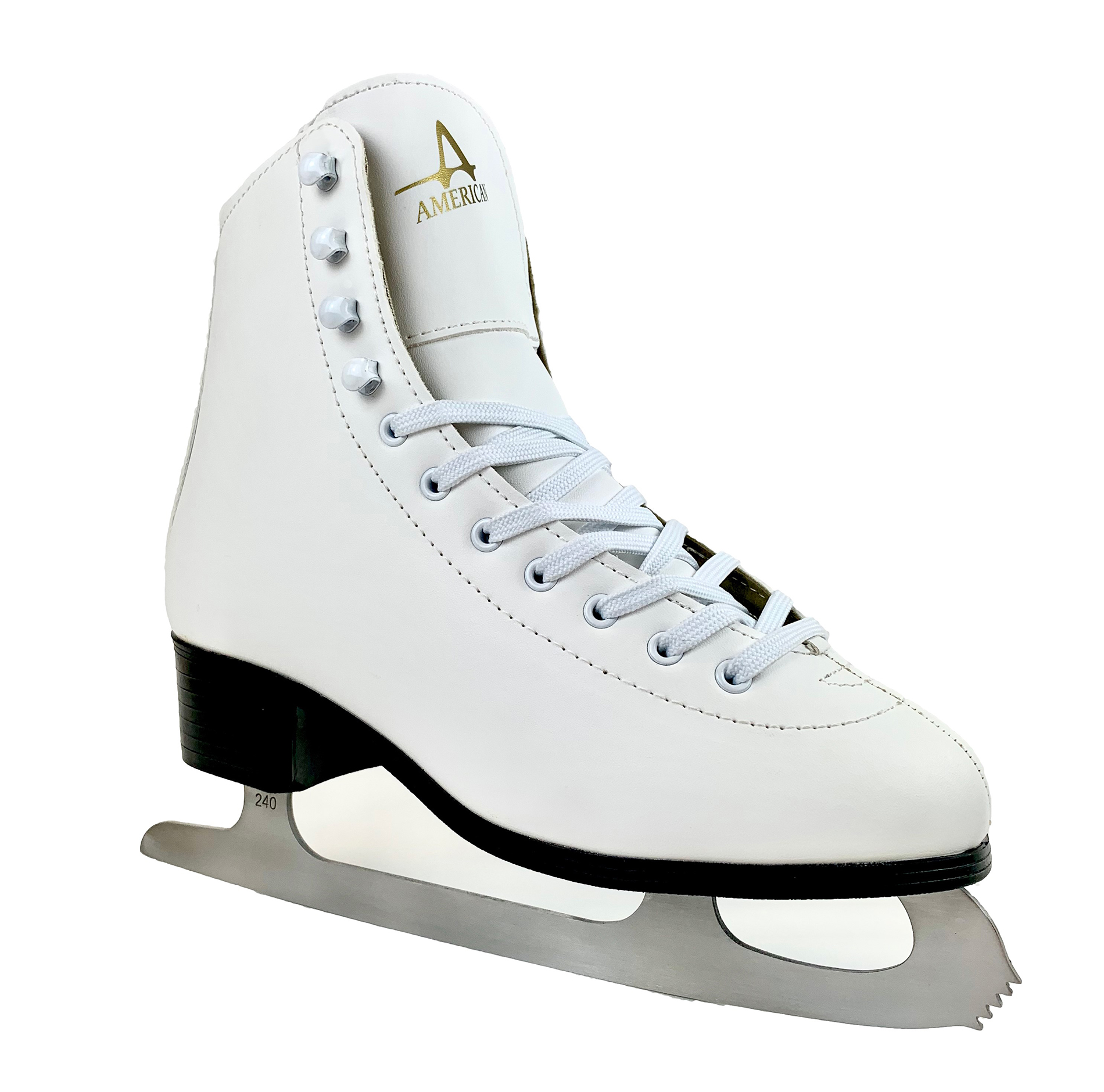 American Athletic Women's Tricot-Lined Ice Skates, Size 8 - image 4 of 5
