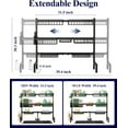 thumbnail image 4 of Adjustable Sink Drying Rack for Kitchen Sink with Multifunctional Baskets, 4 of 9