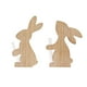 thumbnail image 4 of Injueey Jarrón de conejo de Pascua para el hogar, decoración de vacaciones de para interiores, adorno de festival de arte de madera, Kits de decoración para fiestas Tipo 1, 4 of 6