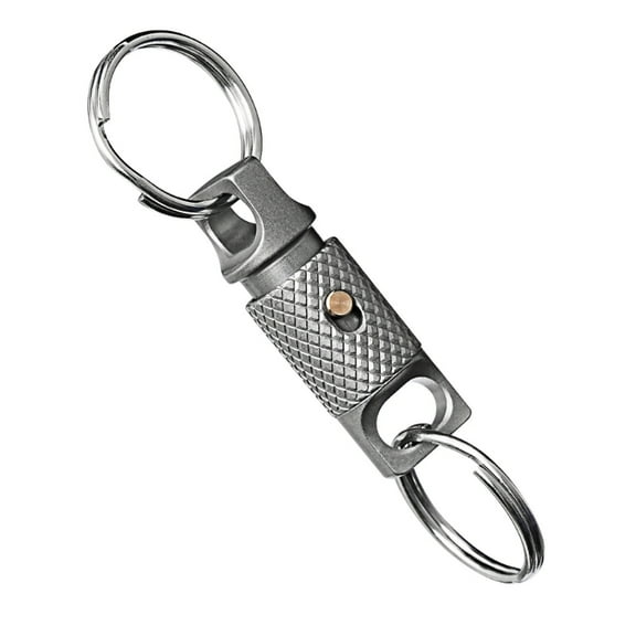 High Quality Quick Release Miniature Car Key Chain Titaniums Men Alloy Keychain Convenient Detachable Key Rings
