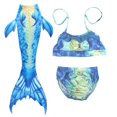 thumbnail image 1 of Traje de baño de playa para niños y adultos Traje de baño dividido Traje de baño de bikini con tirantes Traje de baño para vacaciones en la playa, 1 of 6