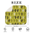 thumbnail image 4 of 2 Pack Cute Southwestern Drying Mats Heat Resistant Countertop Pad, Multipurpose (Boho Cactus), 4 of 6