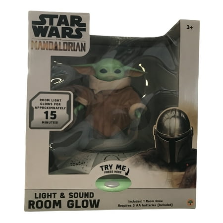 

Disney Star Wars the Mandalorian Light & Sound Talking Room Glow Nightlight