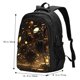 thumbnail image 5 of Fotbe Classical Golden Casino Mochila con Estampado y Puerto USB para Hombre y Mujer, Mochila Antirrobo, Mochila de Viaje, Mochila Escolar, Mochila Universitaria, 5 of 7