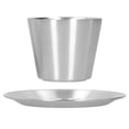 thumbnail image 3 of Stainless Steel Coffee Cup Set Double Walled Coffee Mug with Saucer Tea Mug Drinkware, 3 of 8