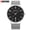 Silver Case Black, variant on Curren 8257 Men's Ultra-Thin Watch Men's Business Casual Steel Mesh Watch Fashion