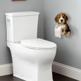 thumbnail image 3 of Porte-papier Hygiénique pour Chien, Porte-Rouleau de Toilette en Résine 3D pour Chiot, Organisateur Réaliste de Serviettes pour Rouleaux Standard, Mignon Distributeur de Mouchoirs Mural Beagle avec Étagère de Rangement, pour Déco de Cuisine et Salle de Bain, 3 of 8