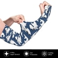 thumbnail image 3 of Fotbe Shark UV Sun Protection Arm Sleeves - Tattoo Cover Up - Basketball Arm Sleeve UPF 50 Cooling for Men Women, 3 of 8