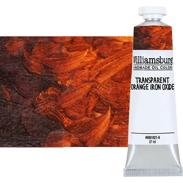 Williamsburg Handmade Oil Paint 37 ml Transparent Orange Iron Oxide