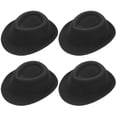 thumbnail image 1 of KAKOWELY 4 mini sombreros de muñeca, pequeños sombreros de vaquero decorativos, adorables mini sombreros, accesorios para fotos, mini sombreros decorativos de moda., 1 of 5