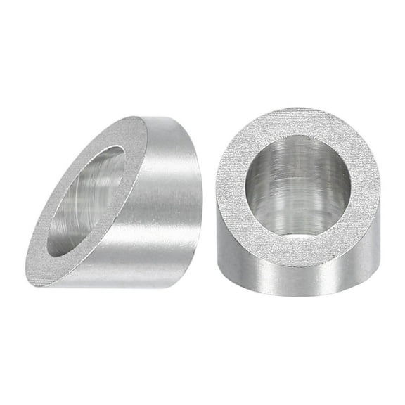 5 Pcs 3/8" ID Angle Washer, 316 Stainless Steel 30 Degree Beveled Washer