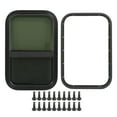 thumbnail image 1 of RV Privacy Screen Window,  Sealing Deformation Proof Tinted Tempering Glass RV  590x390mm Durable  For Trailers, 1 of 8