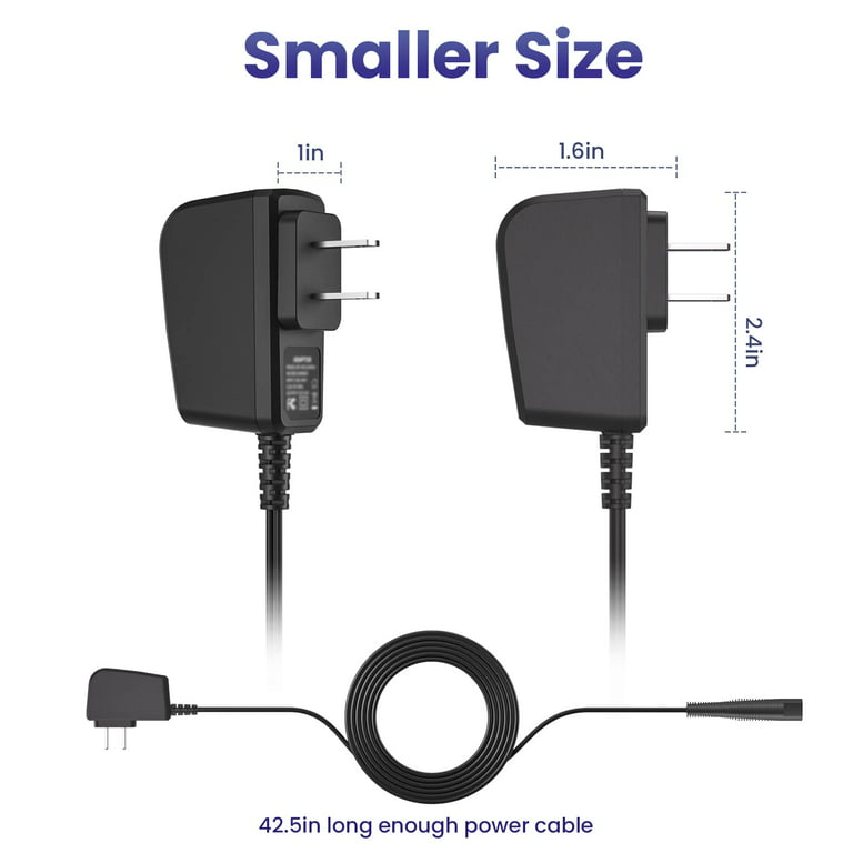 (SAK00037) Hi-Lite Essentials Trimmer Charger Adapter for Braun Trimmer  Series 3, Series 5, Series 7, Series 9 (Check Models in The Description)