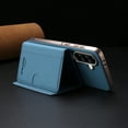 thumbnail image 5 of Allytechgroup Wallet Case for Samsung Galaxy S25, RFID Blocking PU Leather Stand Phone Shell with Credit Card Slot Shockproof Back Cover for Samsung Galaxy S25 Women Men, Lightblue, 5 of 7