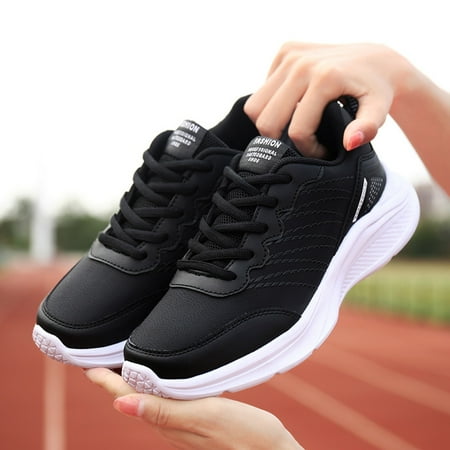 

Cathalem Wedgie Sneaker for Women Shoes Outdoor Shoes Sports Fashion Runing Breathable Women LaceUp Women s Technicalsportshoe White 8.5