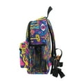 thumbnail image 4 of ALAZA Psychedelic Mushroom and Eye School Backpack Small Bookbag Mini Bags, 4 of 6