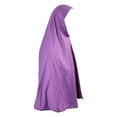 thumbnail image 2 of Hijaz Purple Slip on Amira Shayla Hijab Jersey Tube Scarf Cotton One Piece, 2 of 3