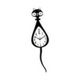 thumbnail image 5 of CarpNettore Cartoon Cat Shaped Wall Clock Fashion Easy to Read Home Decoration with Pendulum Straight Tail, 5 of 9